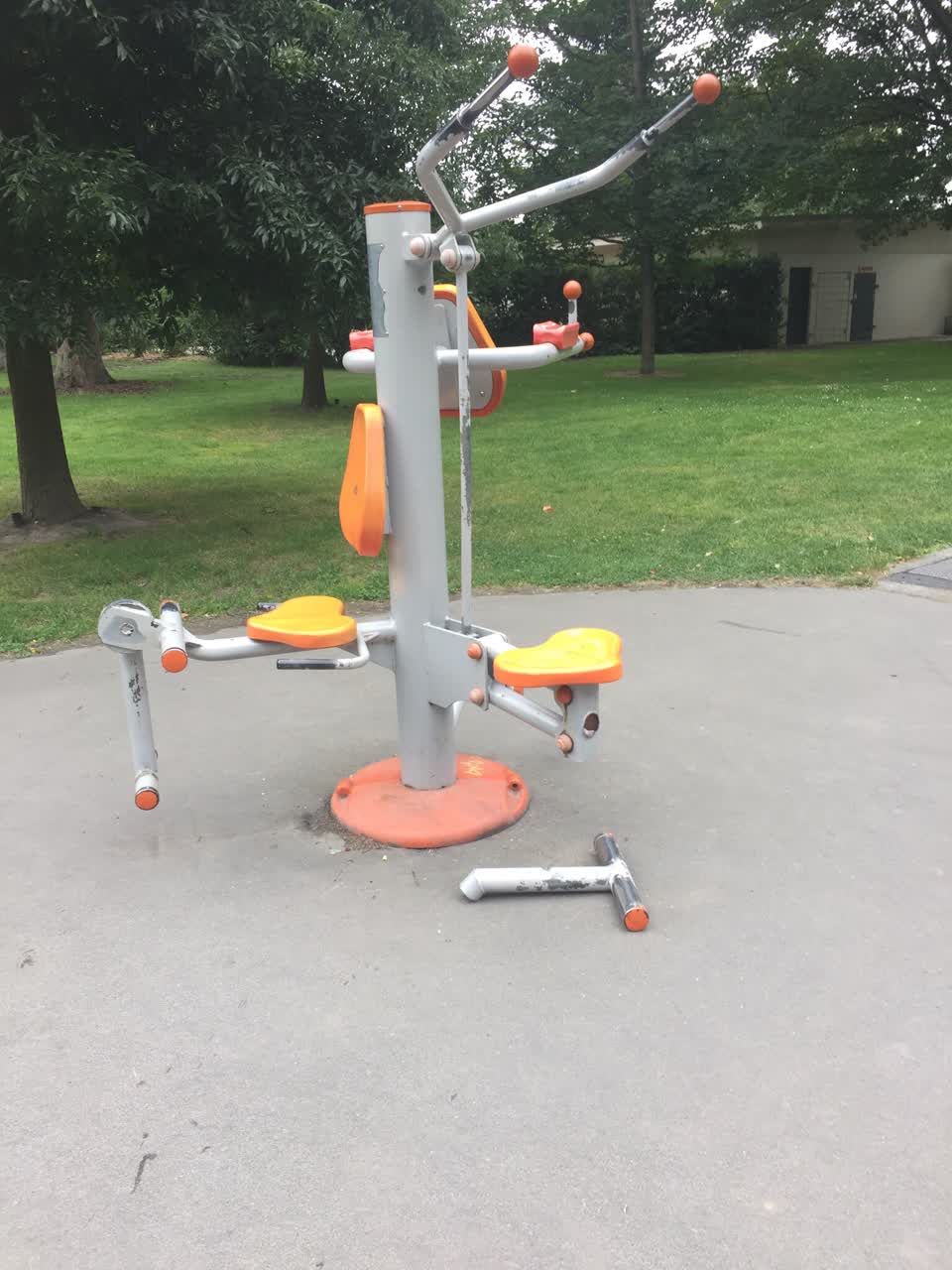 The photograph attached to this parks report