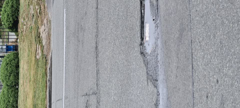 The photograph attached to this water leak report
