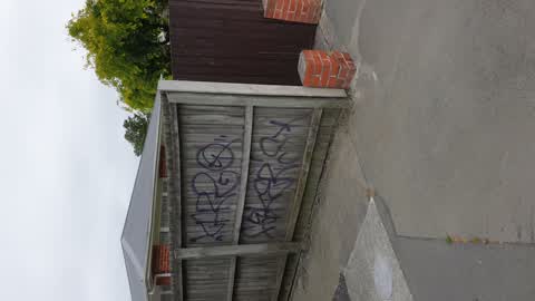 Graffiti, a report photo