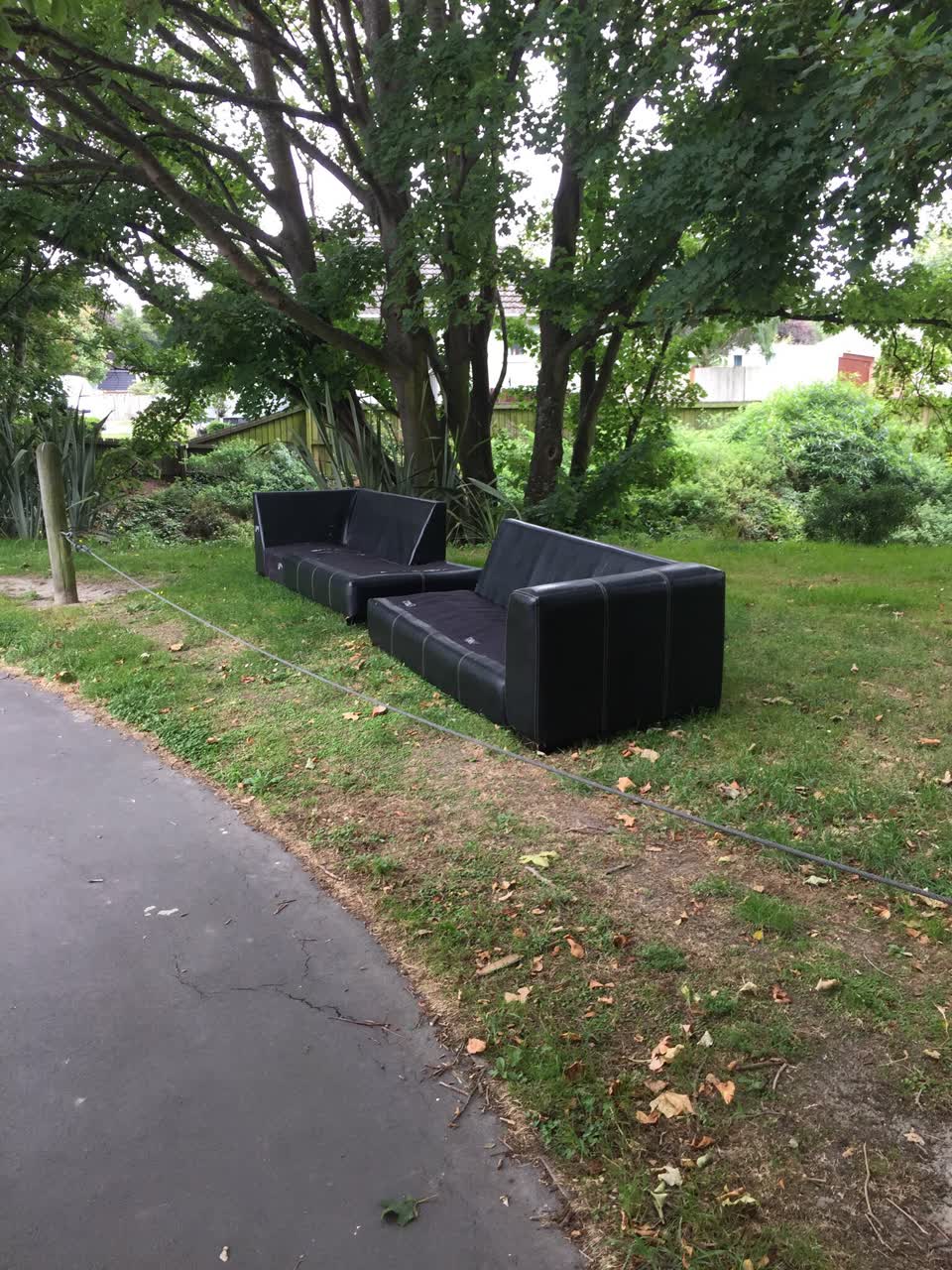 The photograph attached to this parks report