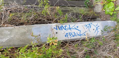 Graffiti, a report photo