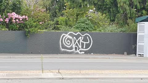 Graffiti, a report photo
