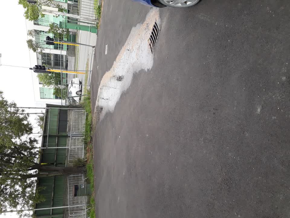 The photograph attached to this water leak report