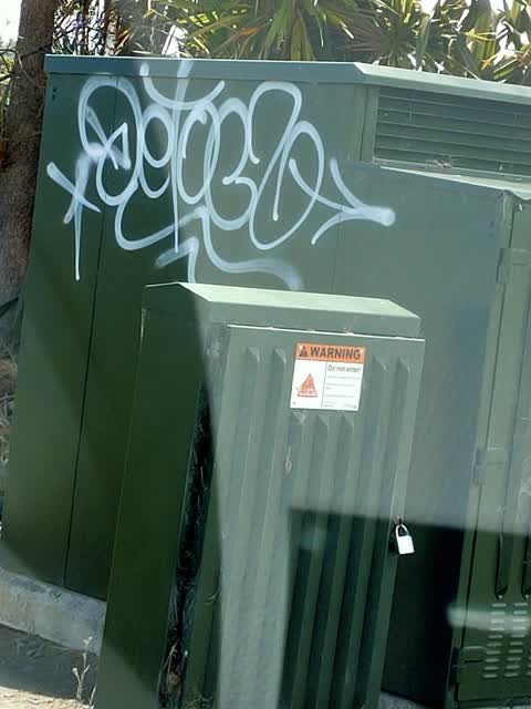 Graffiti, a report photo