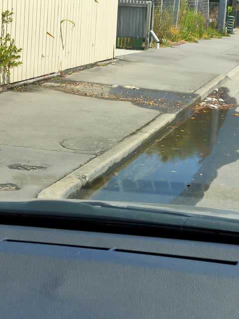 Water Leak, a report photo