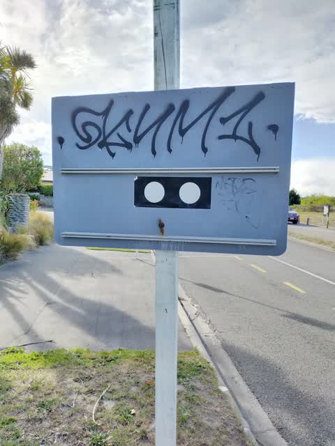 Graffiti, a report photo