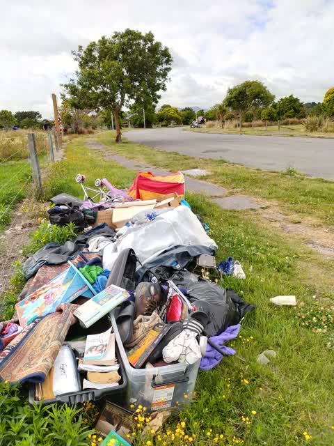 Rubbish/Recycling — a report photo