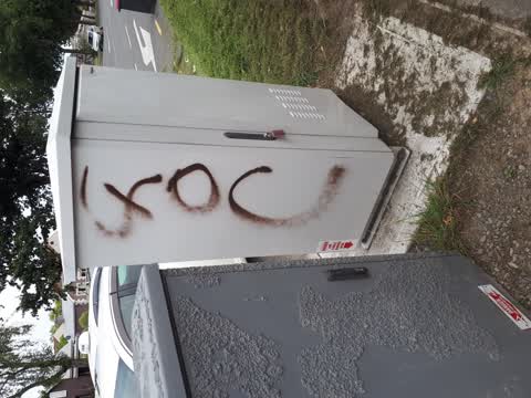 Graffiti, a report photo