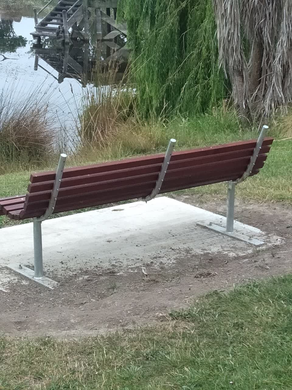 The photograph attached to this parks report
