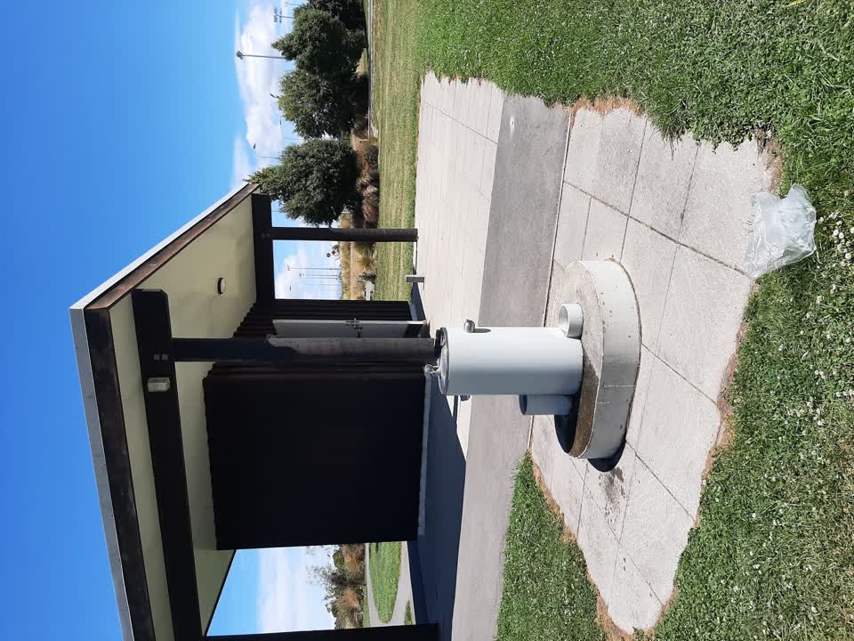 The photograph attached to this water supply report