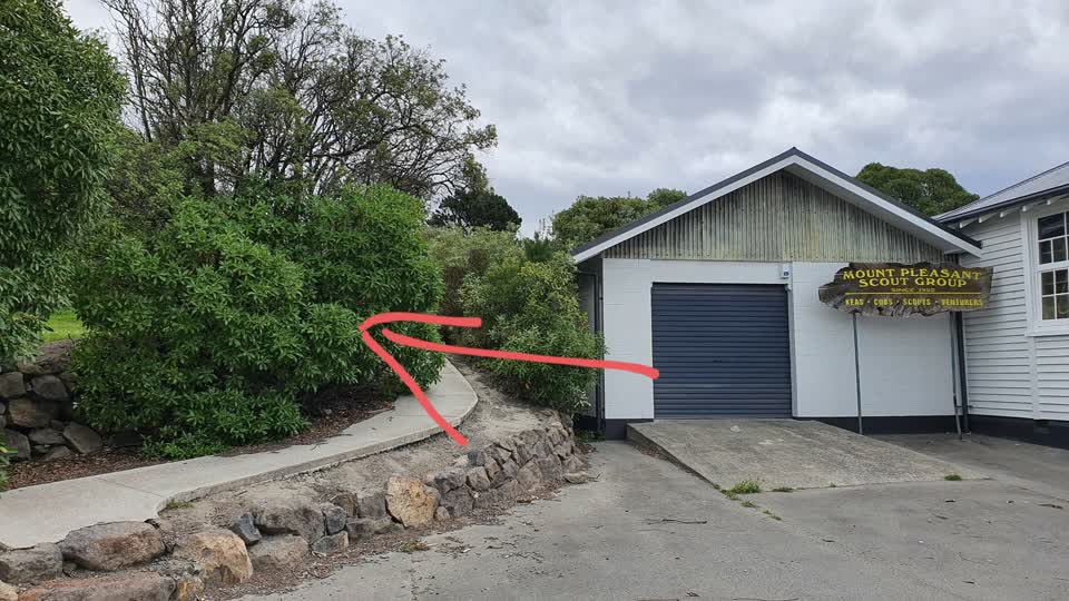 The photograph attached to this parks report
