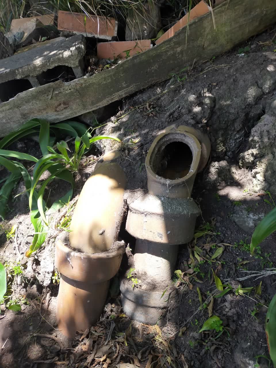 The photograph attached to this wastewater/stormwater report