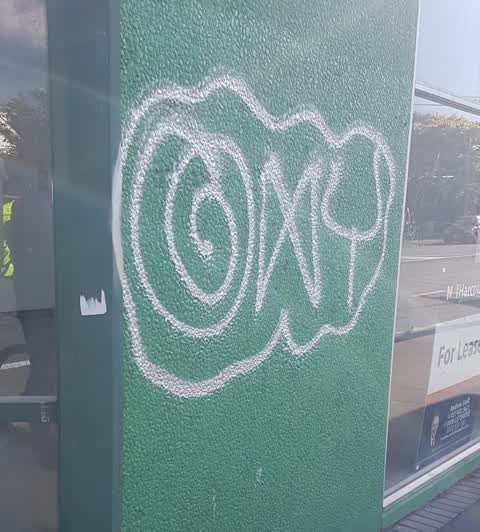 Graffiti — a report photo