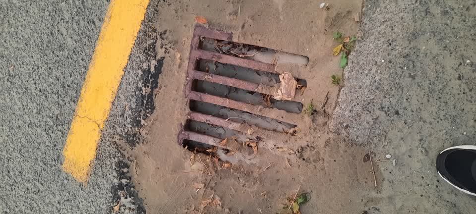 The photograph attached to this wastewater/stormwater report