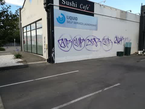 Graffiti, a report photo
