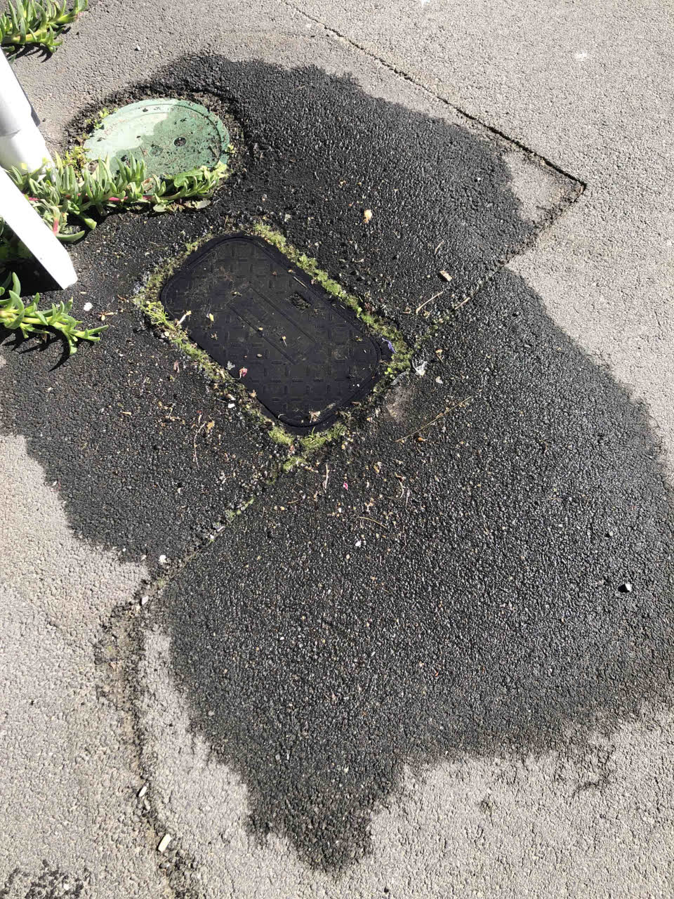 The photograph attached to this water supply report