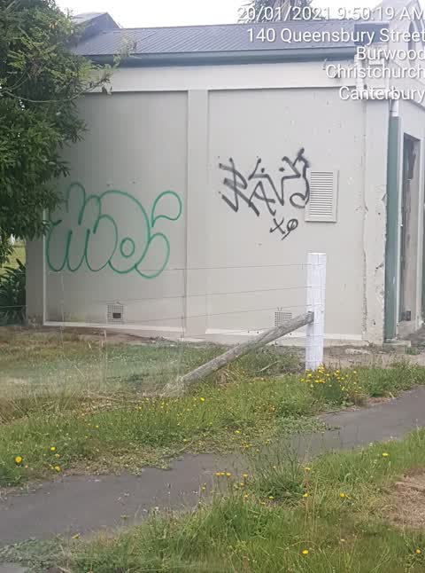 Graffiti, a report photo