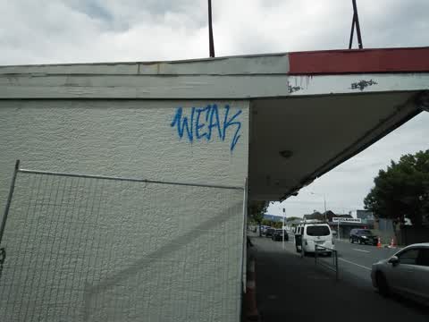 Graffiti, a report photo