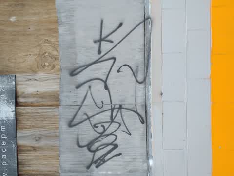 Graffiti, a report photo