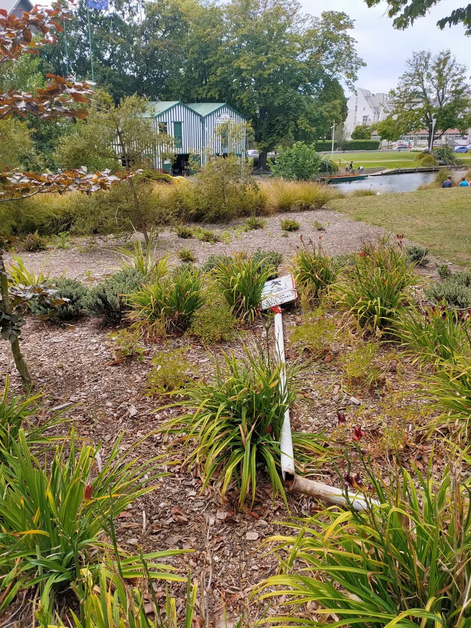 The photograph attached to this parks report