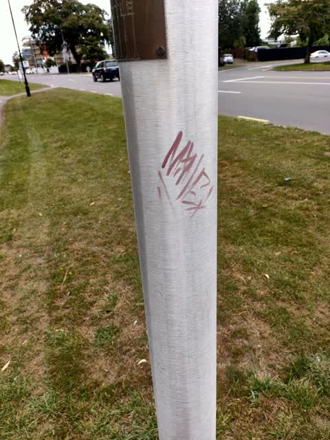 Graffiti, a report photo