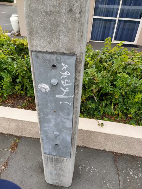 Graffiti, a report photo