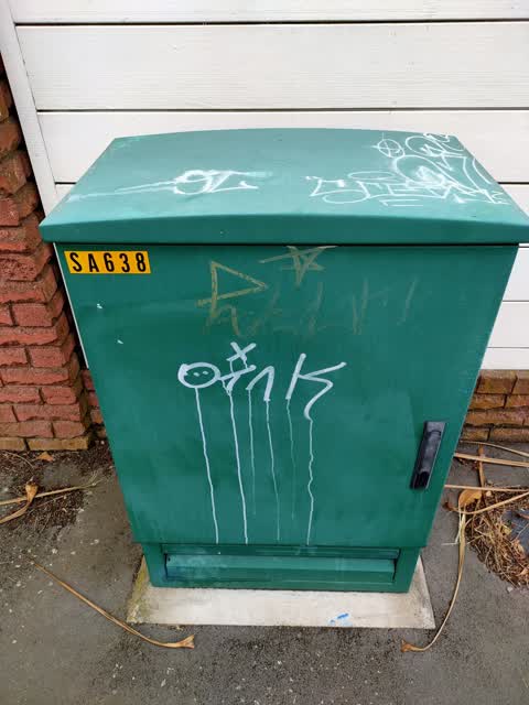 Graffiti, a report photo