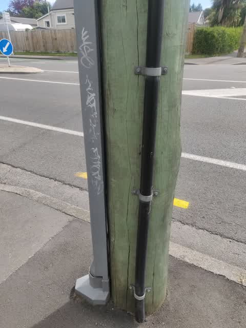 Graffiti, a report photo