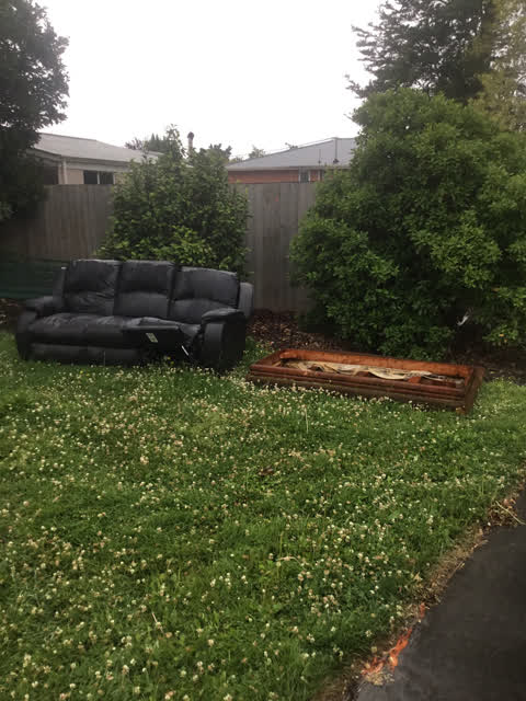 Rubbish/Recycling, a report photo