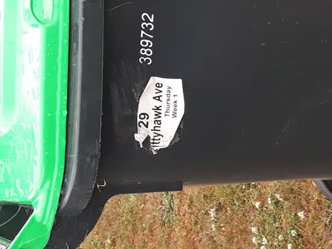 Rubbish/Recycling, a report photo