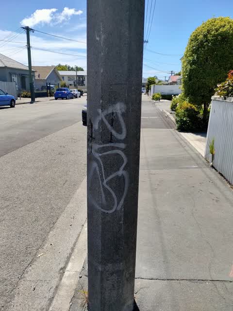 Graffiti, a report photo