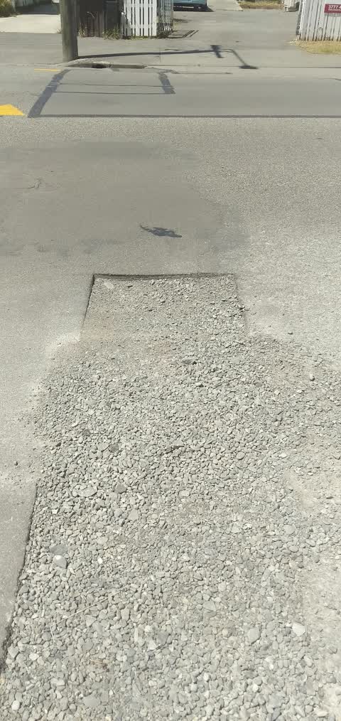 Roading/Streets, a report photo