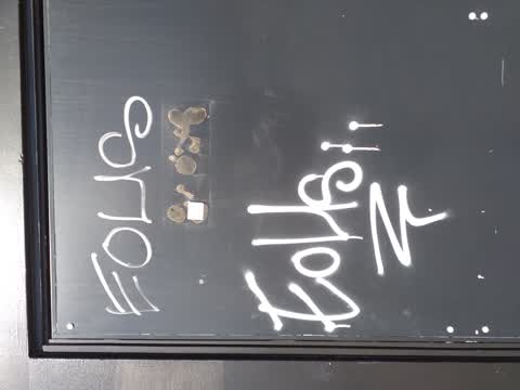 Graffiti, a report photo