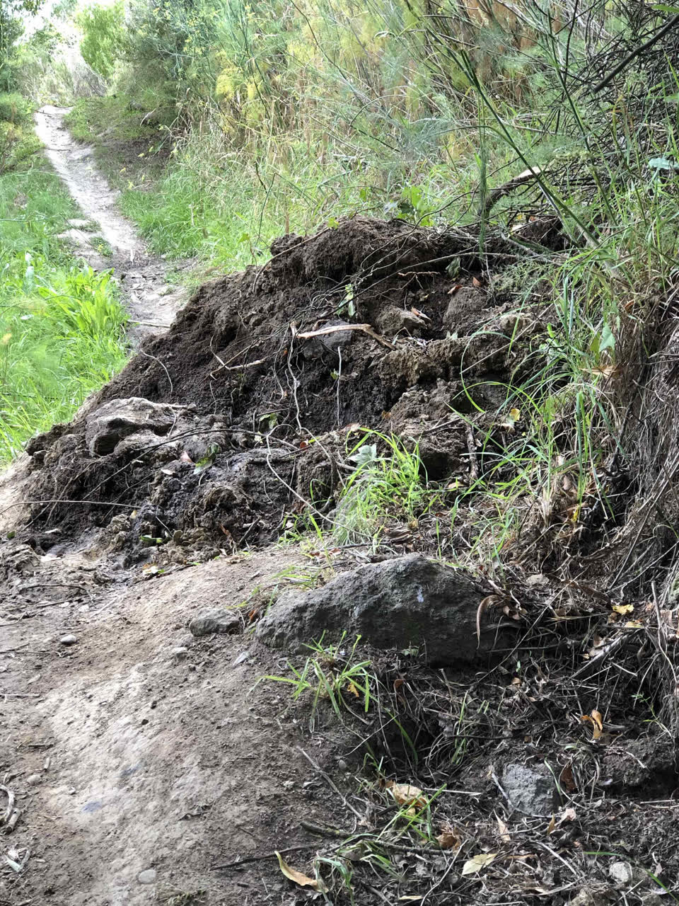The photograph attached to this wastewater/stormwater report