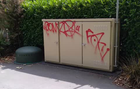 Graffiti, a report photo