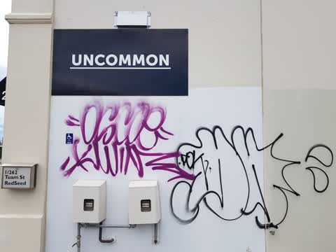 Graffiti — a report photo