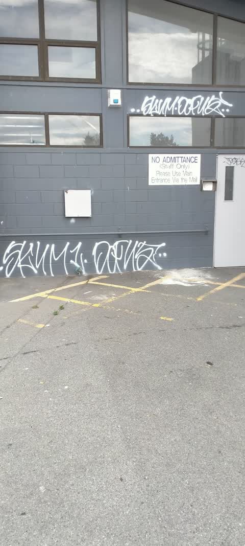Graffiti — a report photo