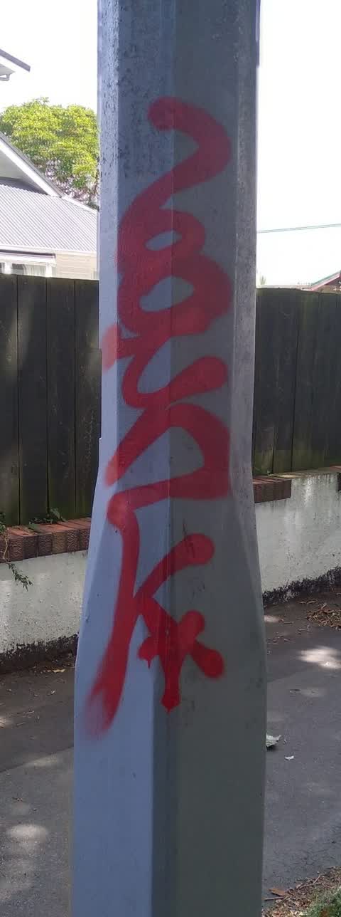 Graffiti, a report photo