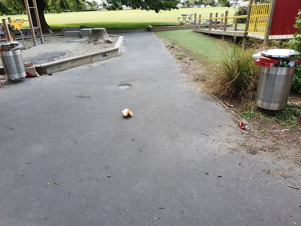 The photograph attached to this parks report
