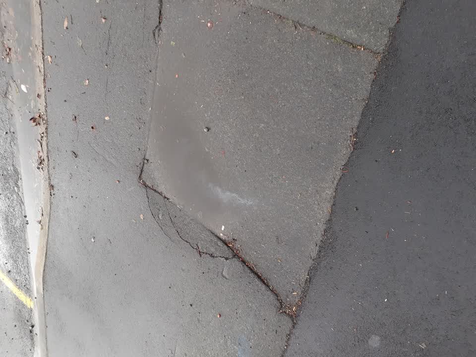The photograph attached to this sewer - general report