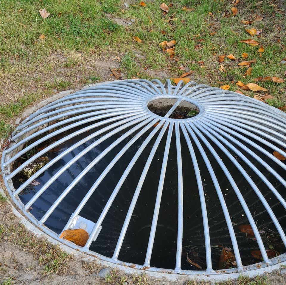 The photograph attached to this wastewater/stormwater report