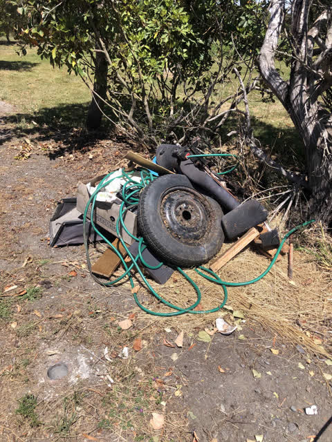 Rubbish/Recycling, a report photo