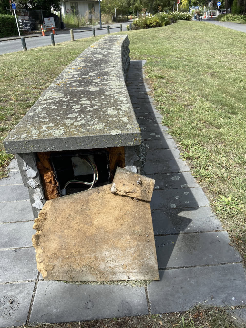 The photograph attached to this parks report