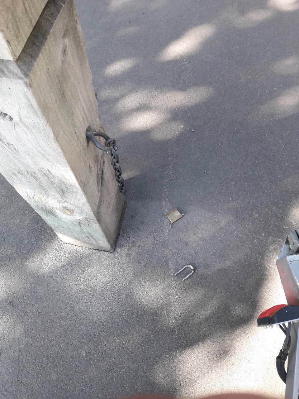 The photograph attached to this parks report