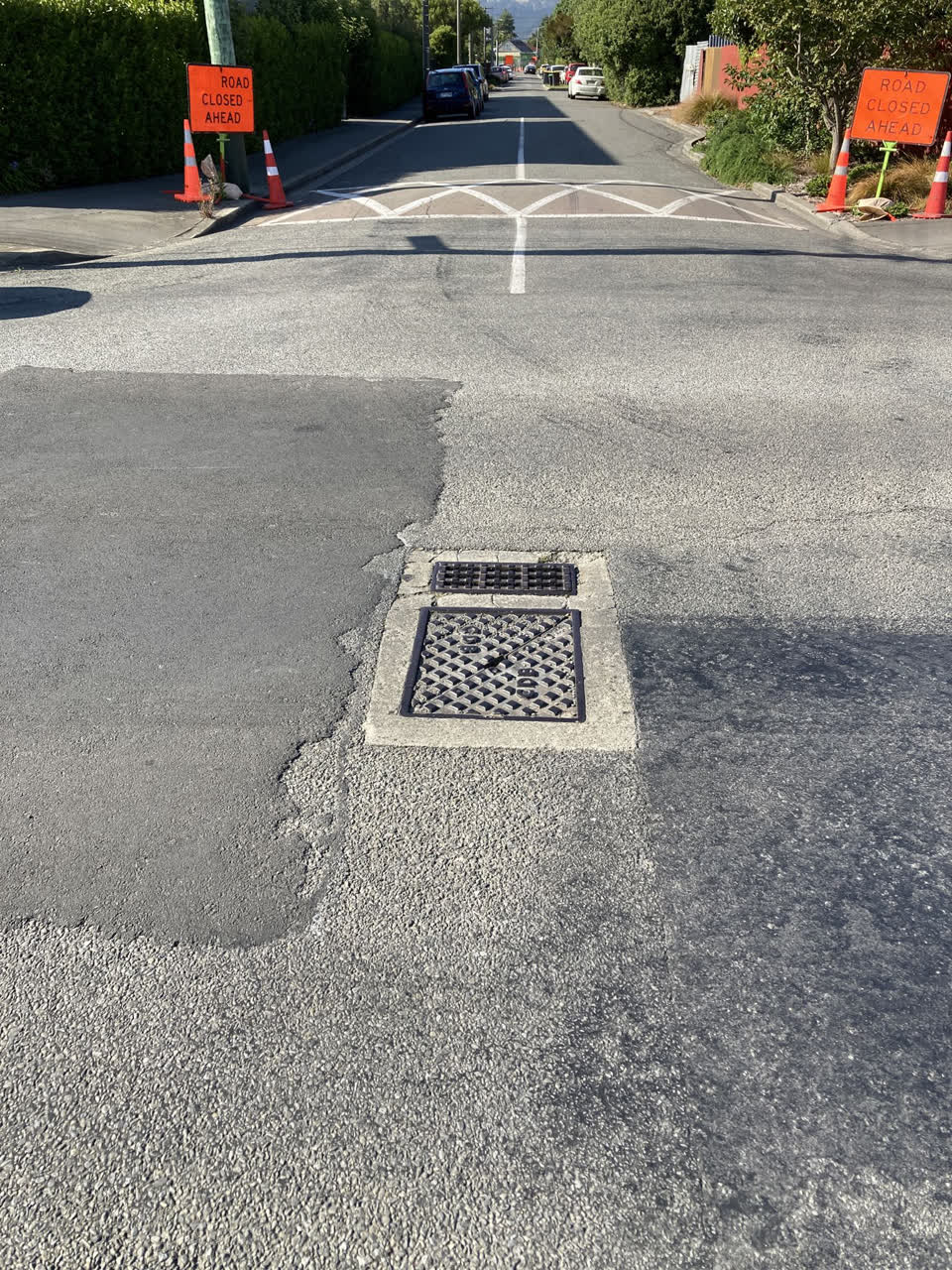 The photograph attached to this wastewater/stormwater report