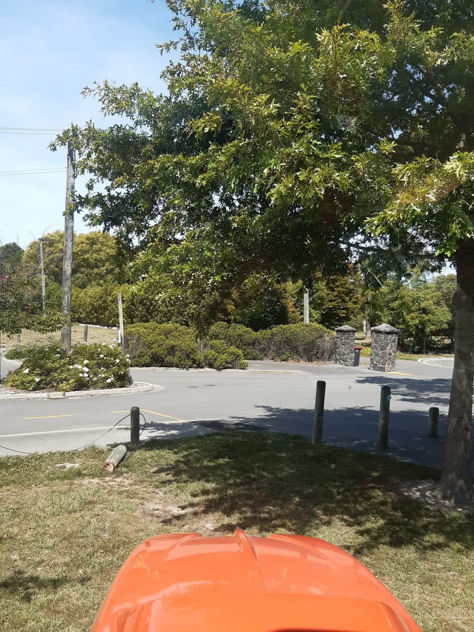 The photograph attached to this parks report
