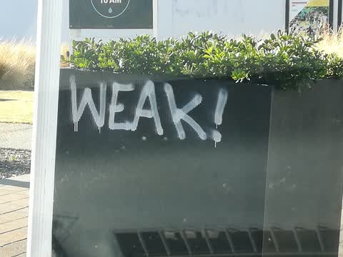 Graffiti, a report photo