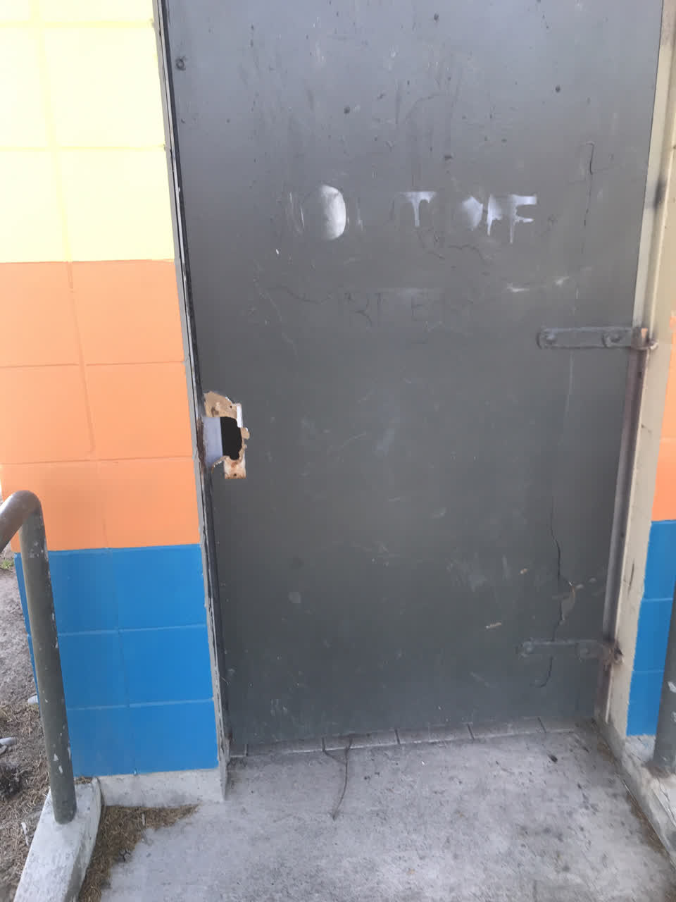 The photograph attached to this parks report