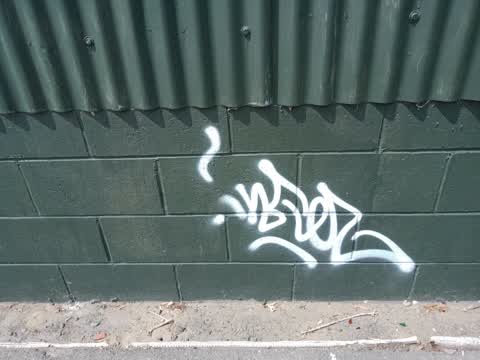 Graffiti, a report photo