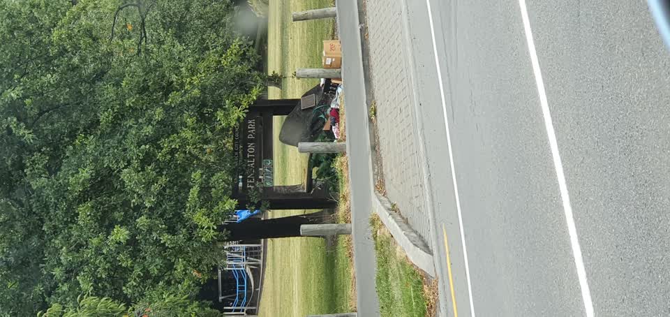 The photograph attached to this parks report